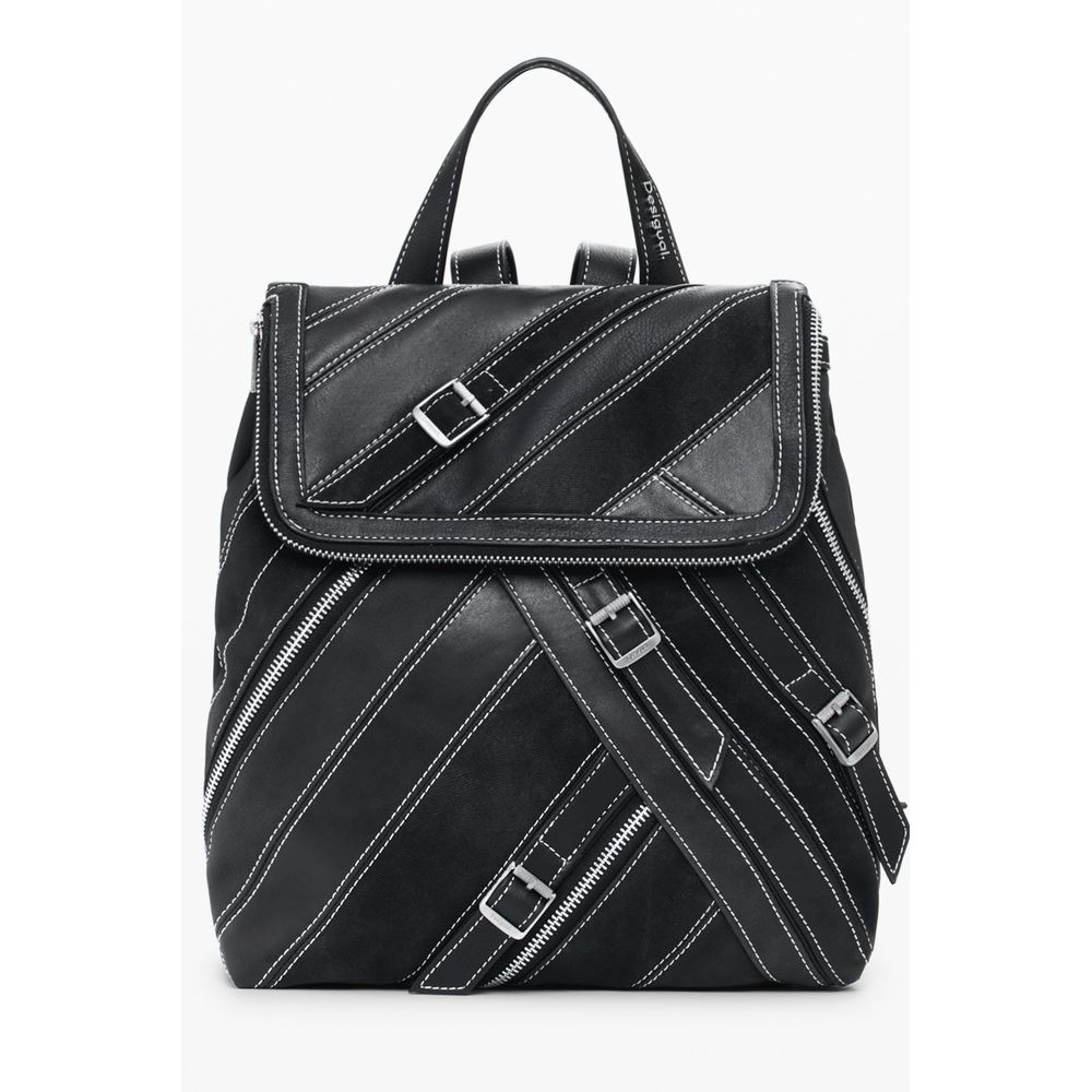 Black Polyethylene Backpack