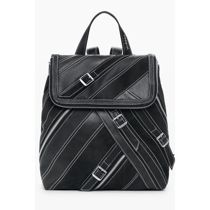 Black Polyethylene Backpack