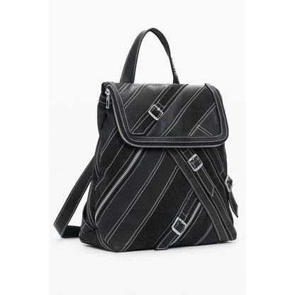 Black Polyethylene Backpack