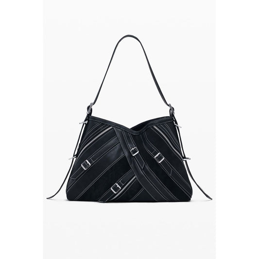Black Polyethylene Handbag