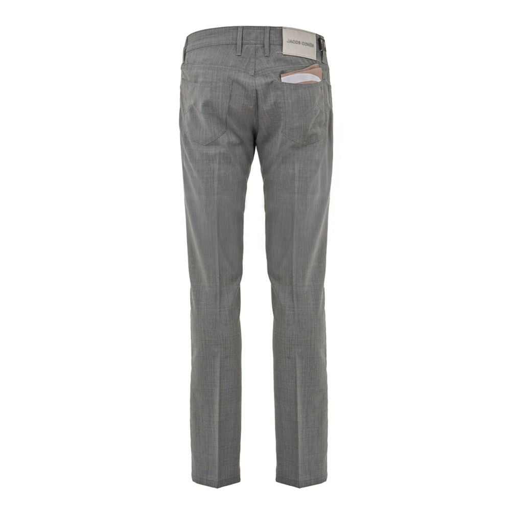 Gray Wool Pant