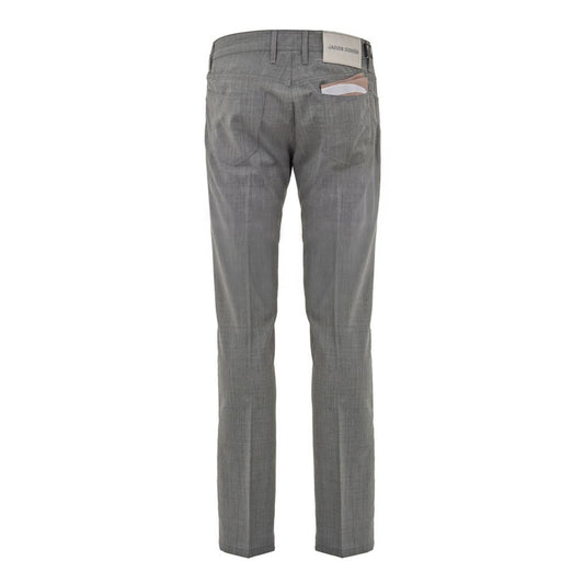 Gray Wool Pant