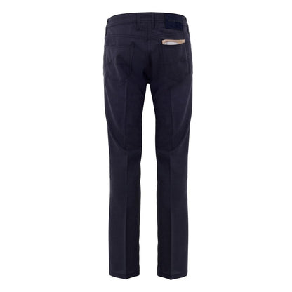 Blue Wool Pant