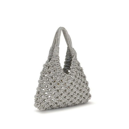 Gray Resin Handbag