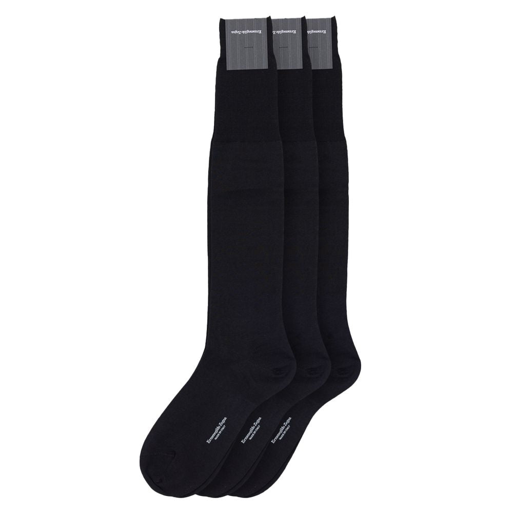 Black Wool Sock