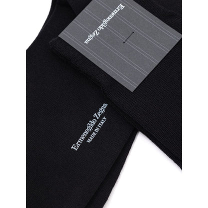 Black Wool Sock