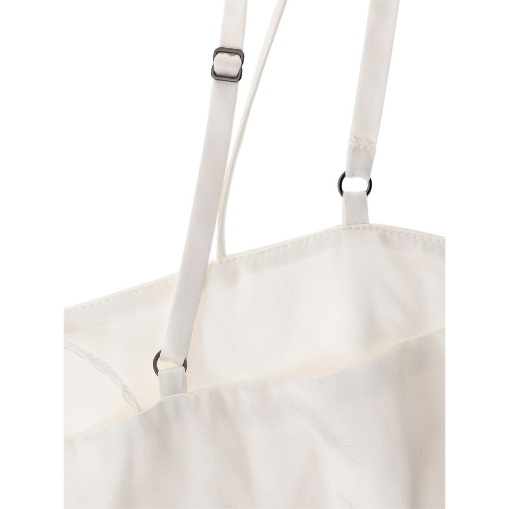 White Lyocell Tank Top