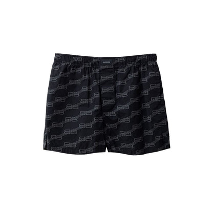 Black Cotton Bermuda