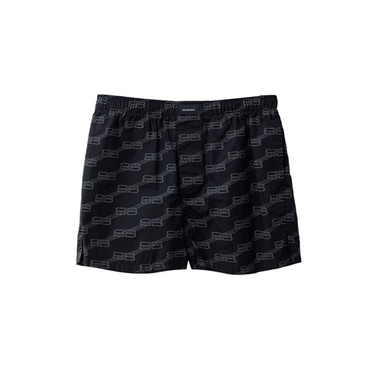 Black Cotton Bermuda