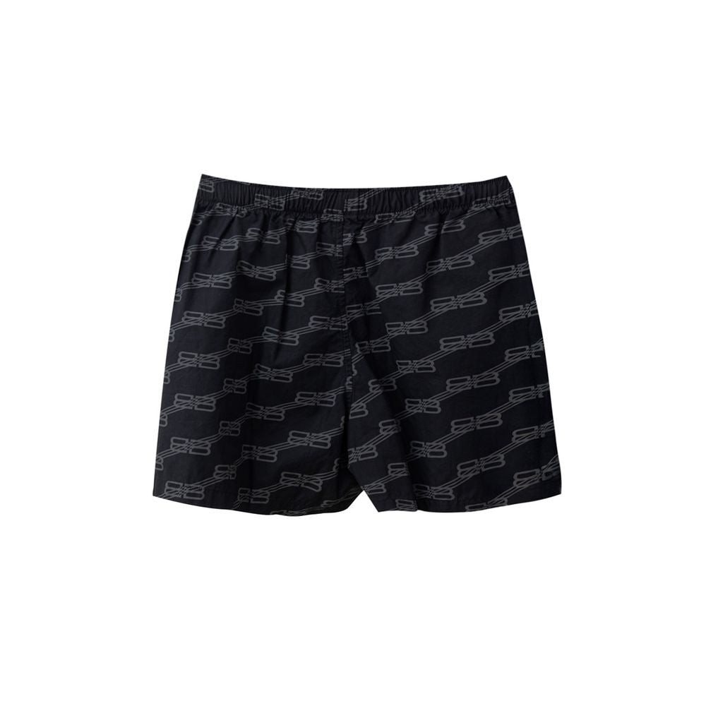 Black Cotton Bermuda