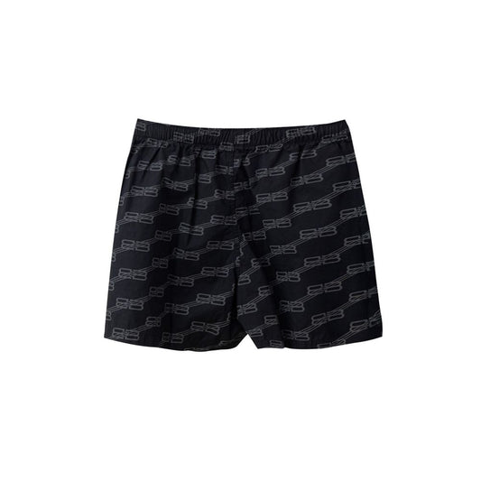 Black Cotton Bermuda