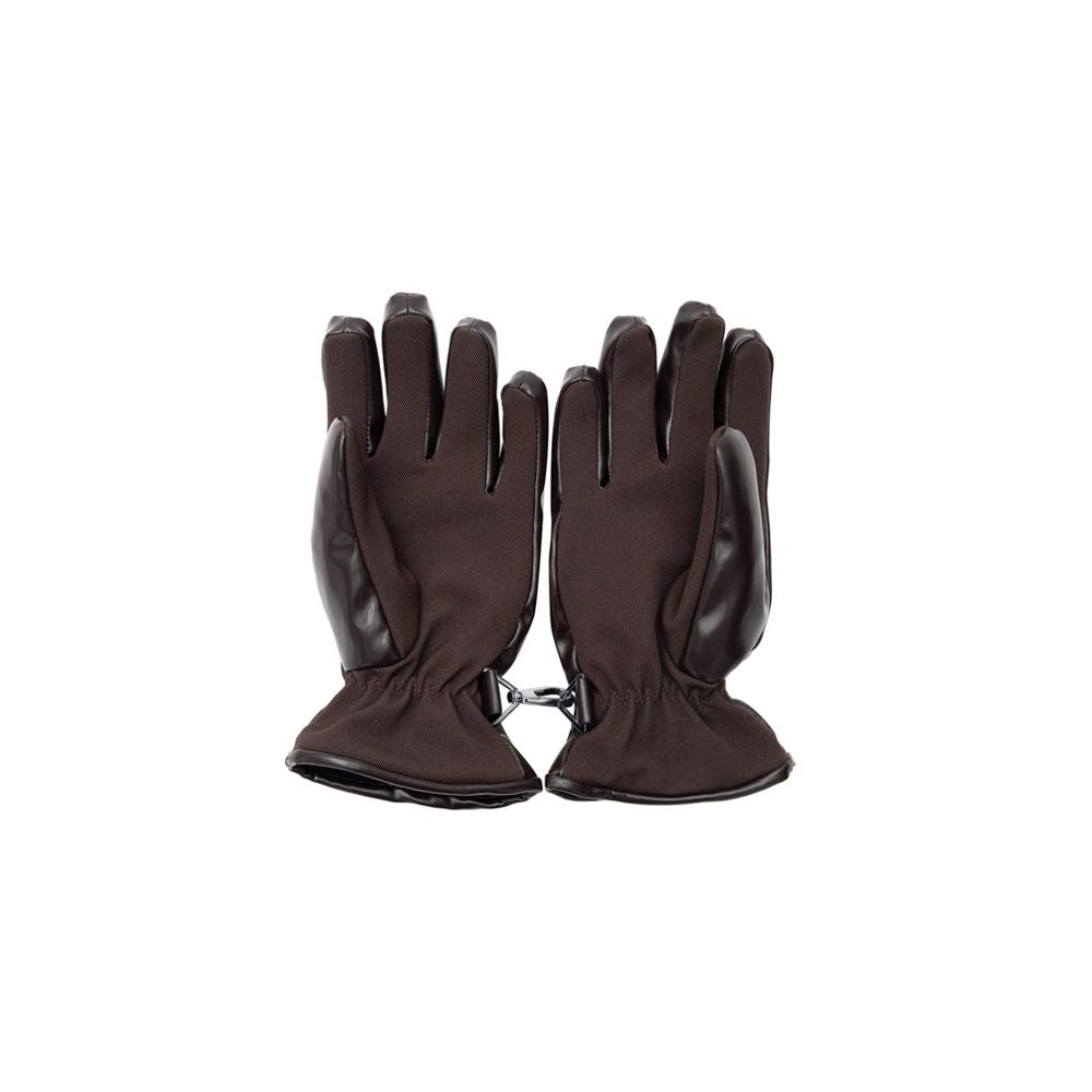 Brown Polyester Glove