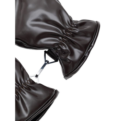 Brown Polyester Glove