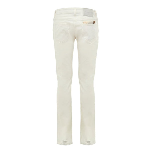White Cotton Skinny Jean