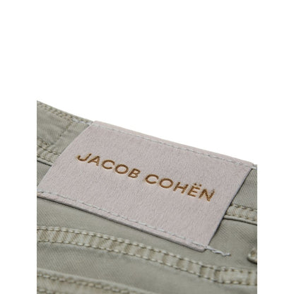 Gray Cotton Skinny Pant