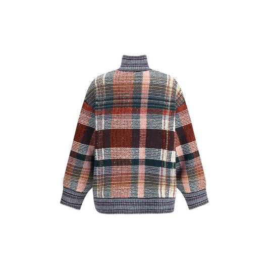 Abstract-print Cardigan