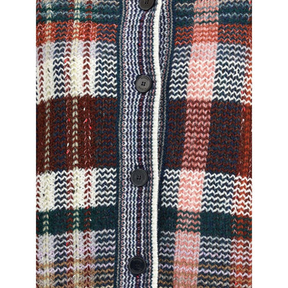Abstract-print Cardigan