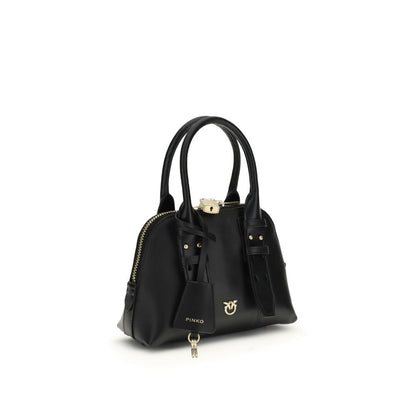 Black Calf Leather Bos Taurus Handbag