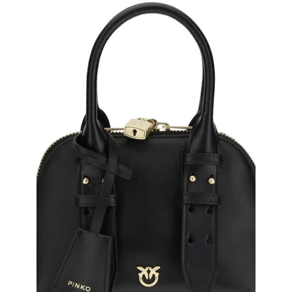 Black Calf Leather Bos Taurus Handbag