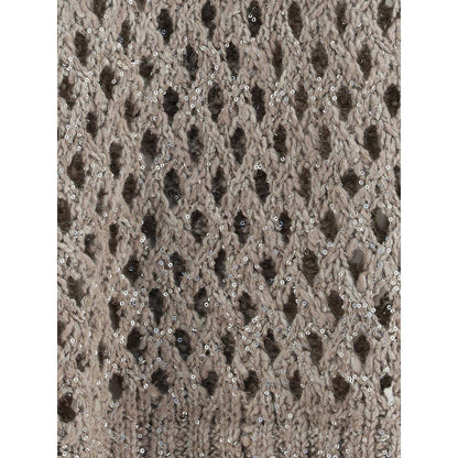 Dazzling Net Sweater