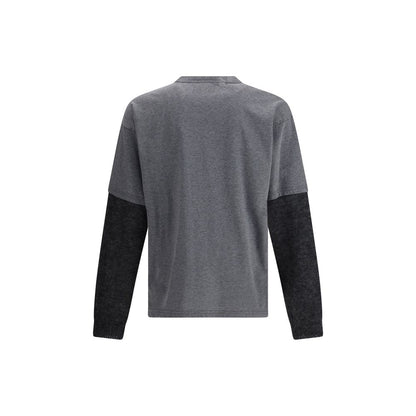 Trauma long sleeve in contrast T-shirt