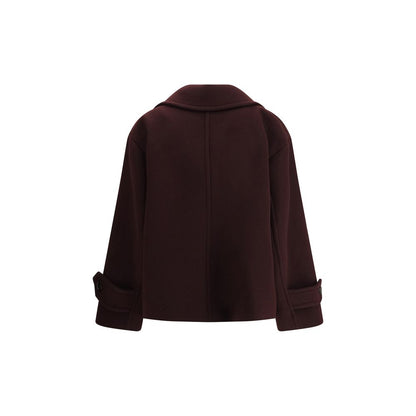 Oversized Double-Breasted Coat