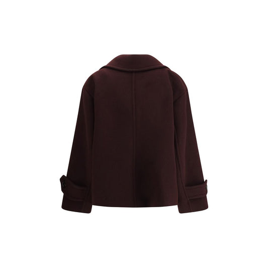 Oversized Double-Breasted Coat