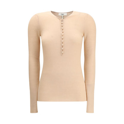 Merino Wool Henley Sweater