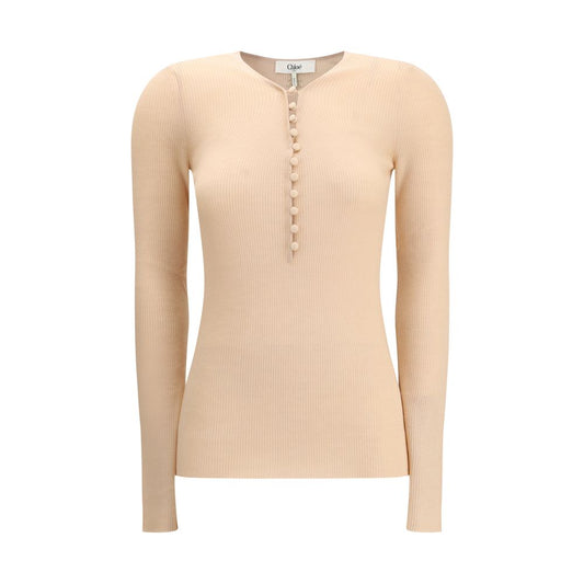 Merino Wool Henley Sweater