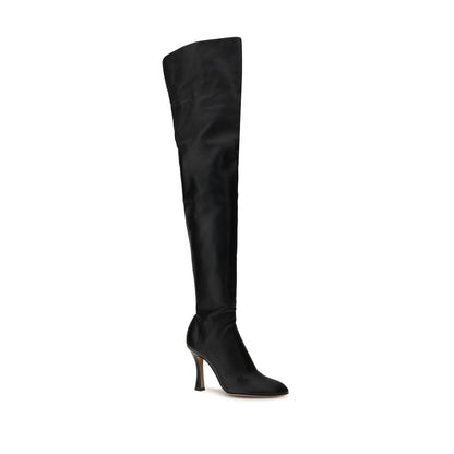Black Lamb Ovis Aries Aries Over The Knee