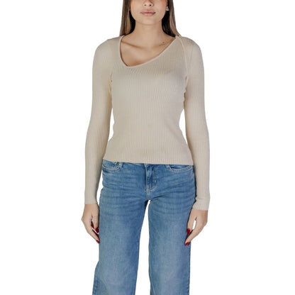 Cream Viscose Sportswear