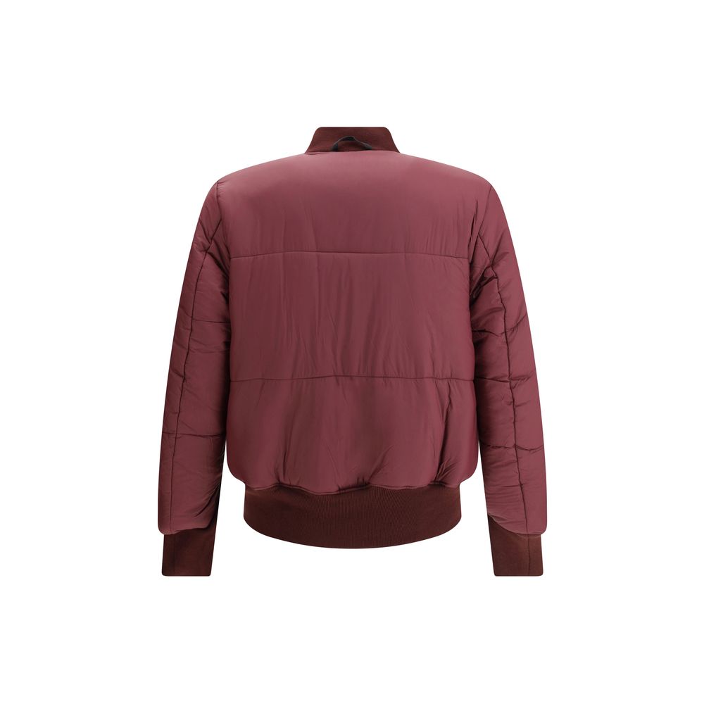 Bordeaux Nylon Bomber