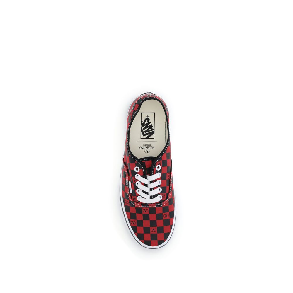 Multicolor Canvas Low Top Sneakers