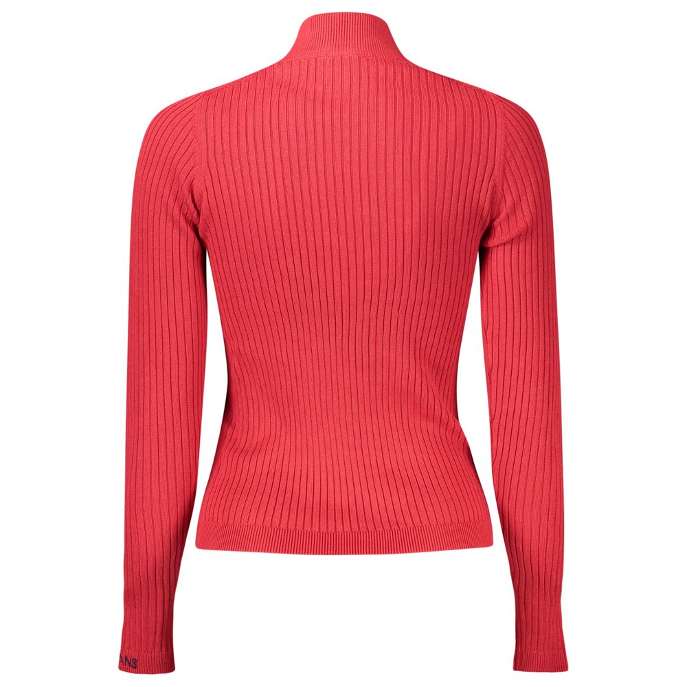 Red Cotton Sweater
