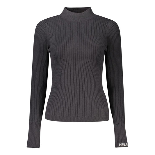 Black Cotton Sweater