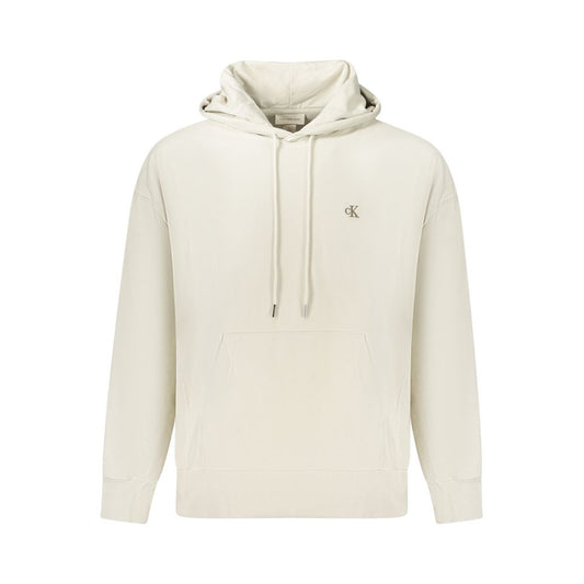 Beige Cotton Sweatshirt