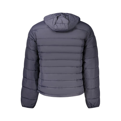 Blue Polyamide Jackets & Coat