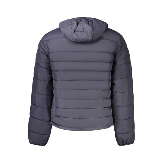 Blue Polyamide Jackets & Coat