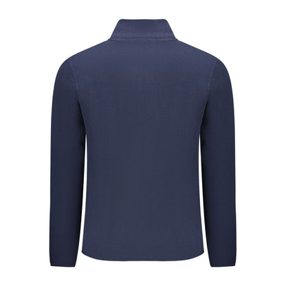 Blue Polyester Sweatshirt
