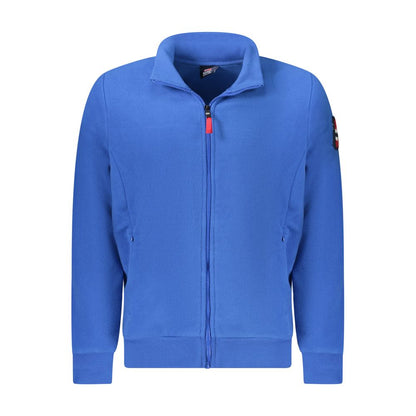 Blue Polyester Sweatshirt