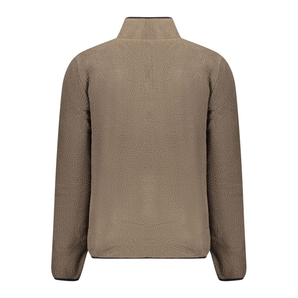 Brown Polyester Sweatshirt