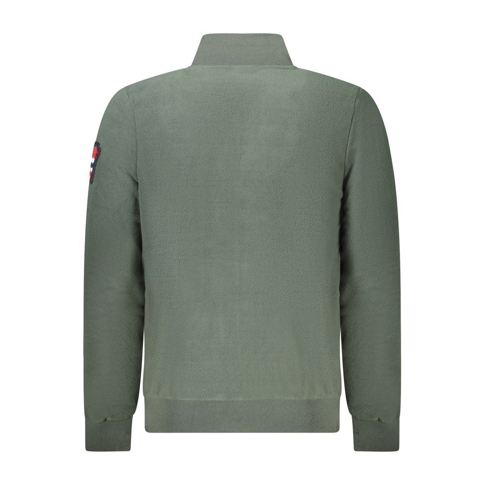 Green Polyester Sweatshirt