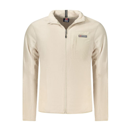 Beige Polyester Sweatshirt