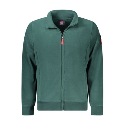Green Polyester Sweatshirt