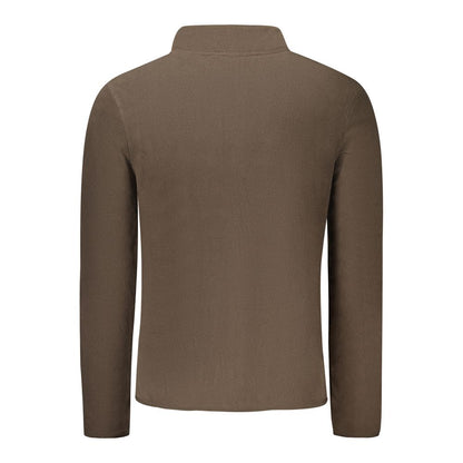 Brown Polyester Sweatshirt