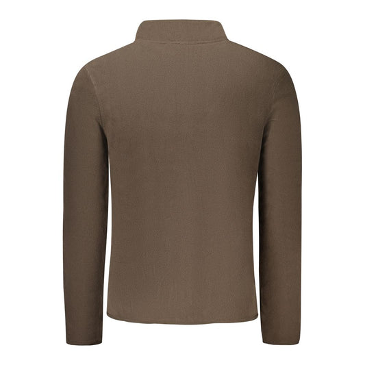 Brown Polyester Sweatshirt