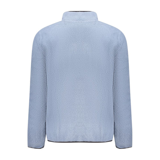 Blue Polyester Sweatshirt