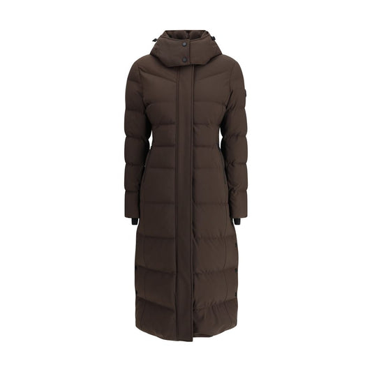 Brown Nylon Parka