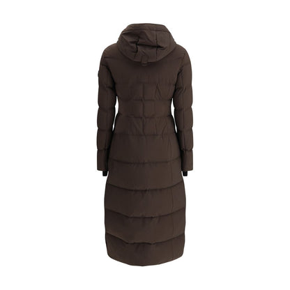 Brown Nylon Parka