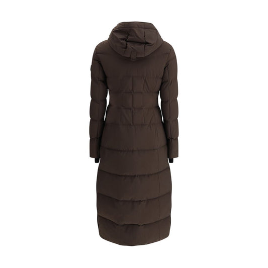 Brown Nylon Parka